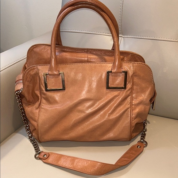 Audrey Brooke Handbags - Audrey Brooke Pink Leather Women's Bag